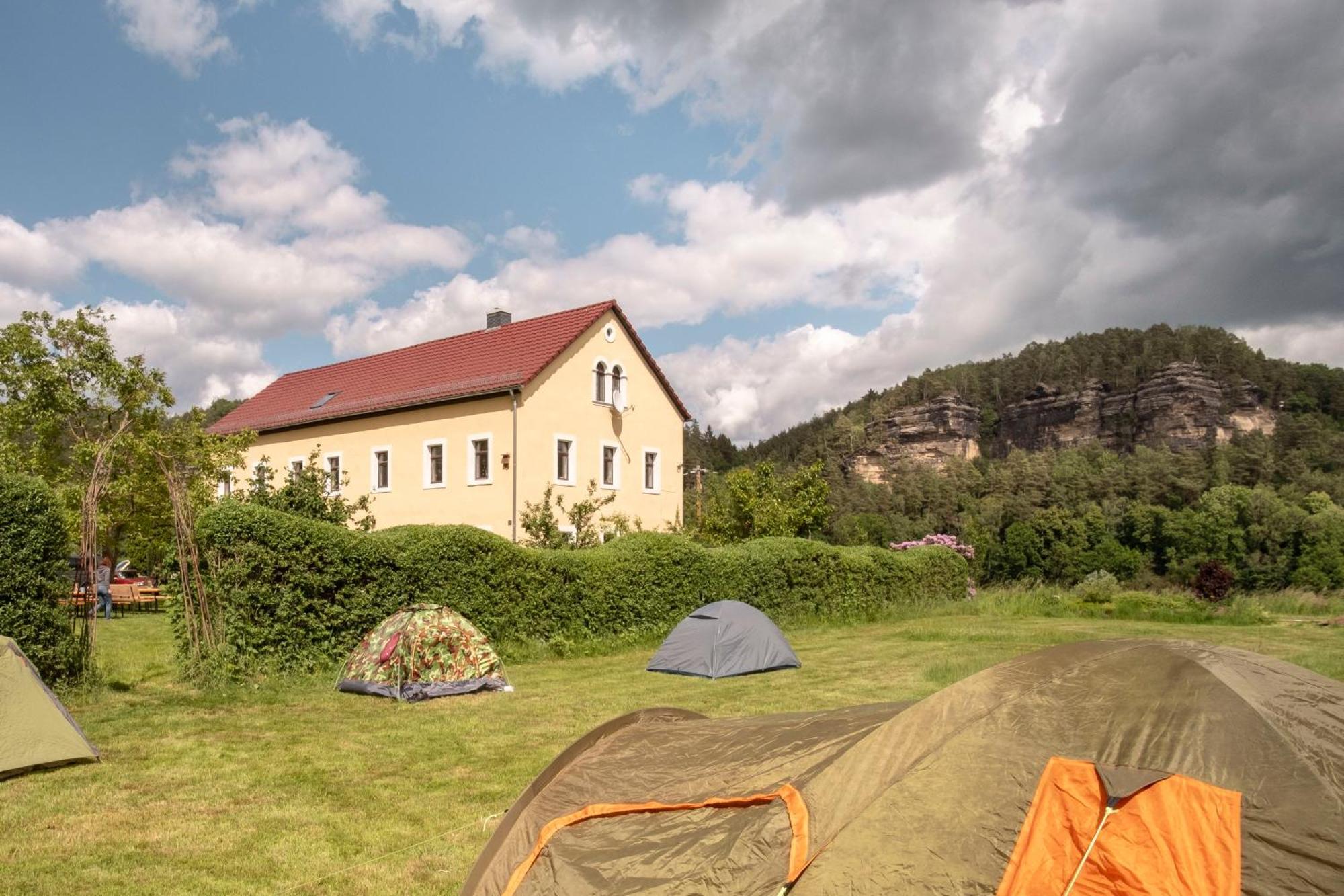 Hinterland Hostel Rathen Exterior foto